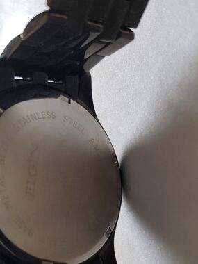 Black Stainless Steel Men's Watch